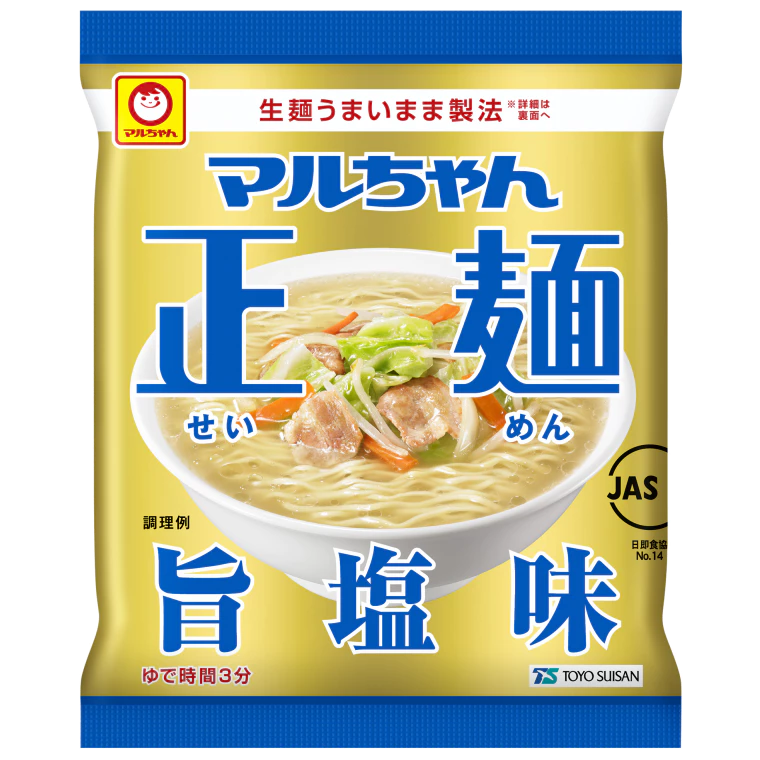 東洋水産 マルちゃん正麺　旨塩味 소비자 평가
